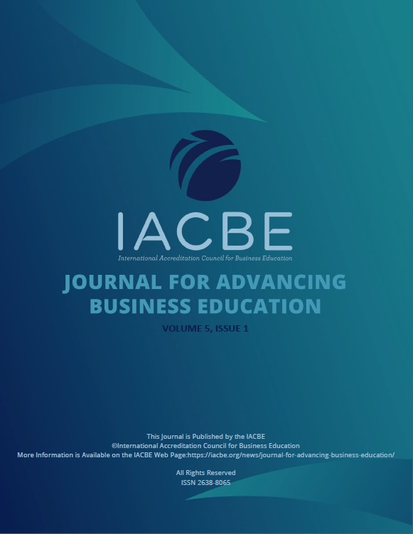 Journal for Advancing Business Education – Vol 5 | Issue 1